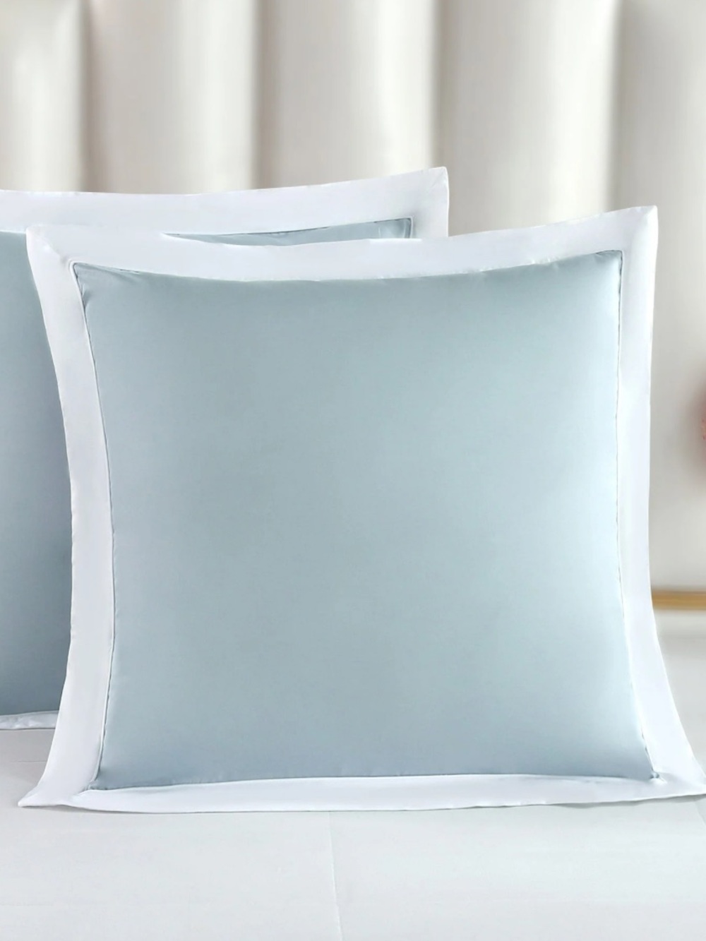 🆕 Euro Shams 100% Luxury Cotton Pillowcases (Set of 2)